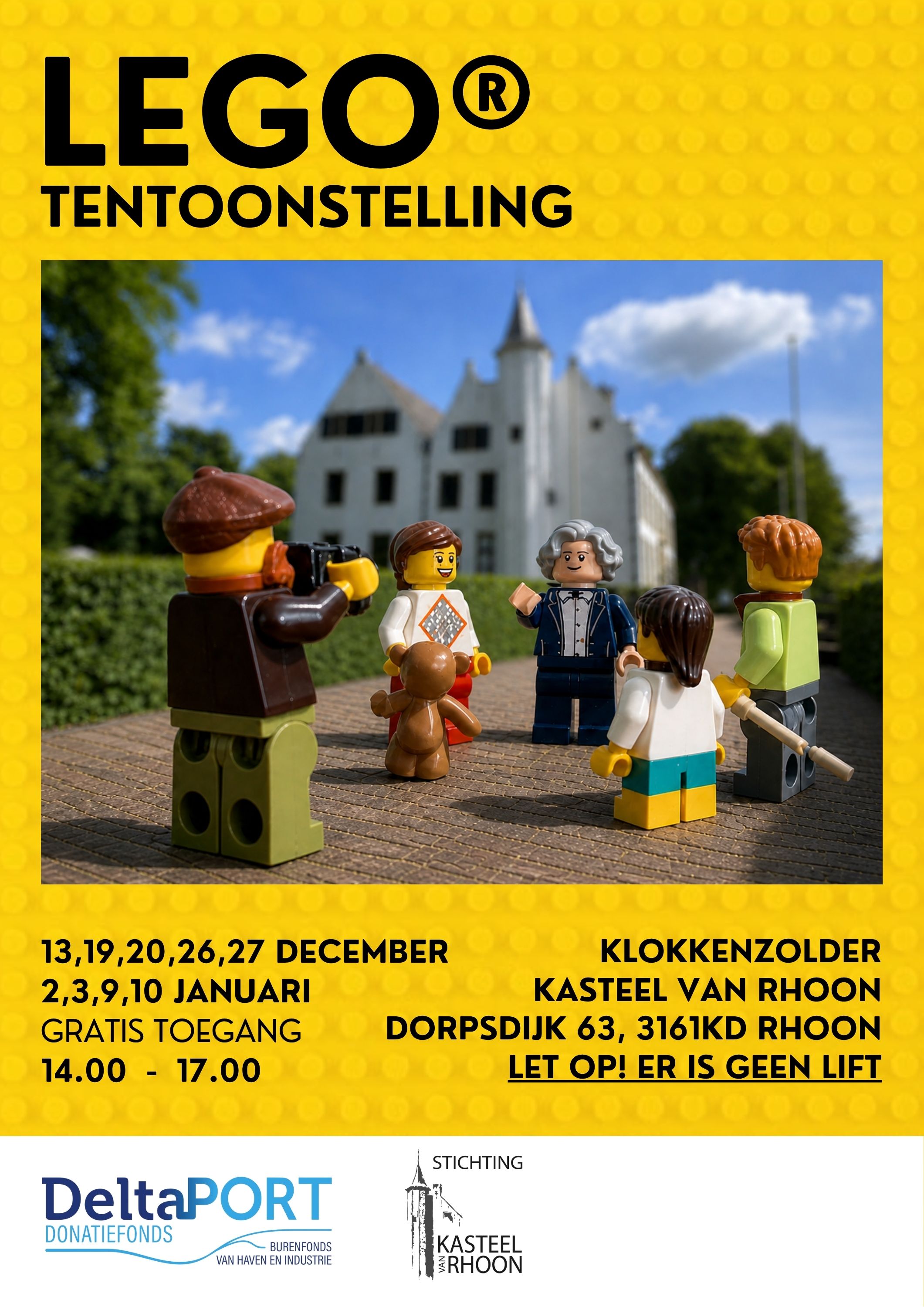 Sponsor Poster Legotentoonstelling